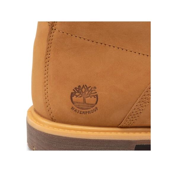 TIMBERLAND WOMEN\'S 8.5 WATERVILLE 6 INCH WATERPROOF BOOTS WHEAT BROWN NIB main image 4